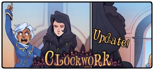 clockwork-comic:Clockwork [Chapter 3 - Page 4]“HOW DARE YOU INSULT MY GIRLFRIEND WIFE BOSS”If you en