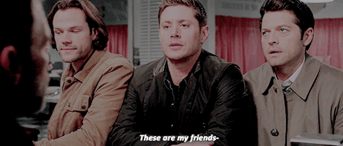 deanwnchestcr:Feel a little left out over there. Scoot over.I said to come alone.