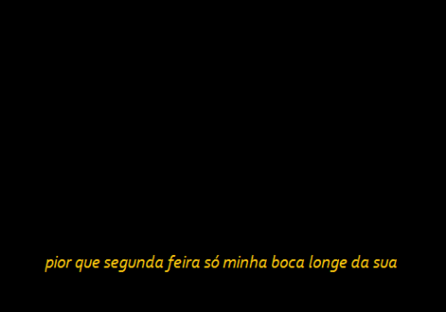 renatinhafeer:  É vdd, sinto tanta falta!!  Já fazem 24 horas de abstinência 😔