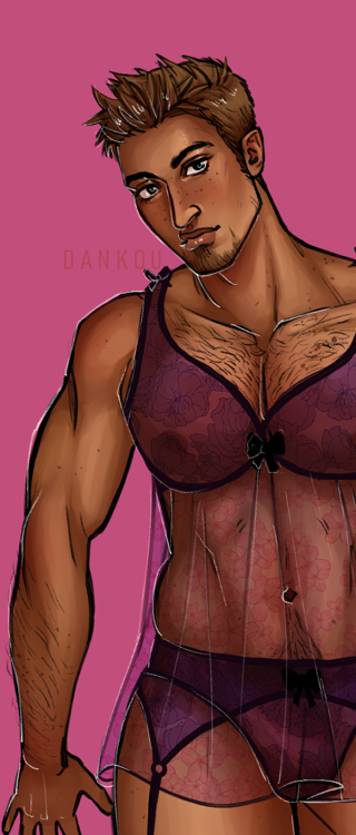 dankou:Dragon Age Boys in LingerieFull versions:Alistair | Zevran | Carver