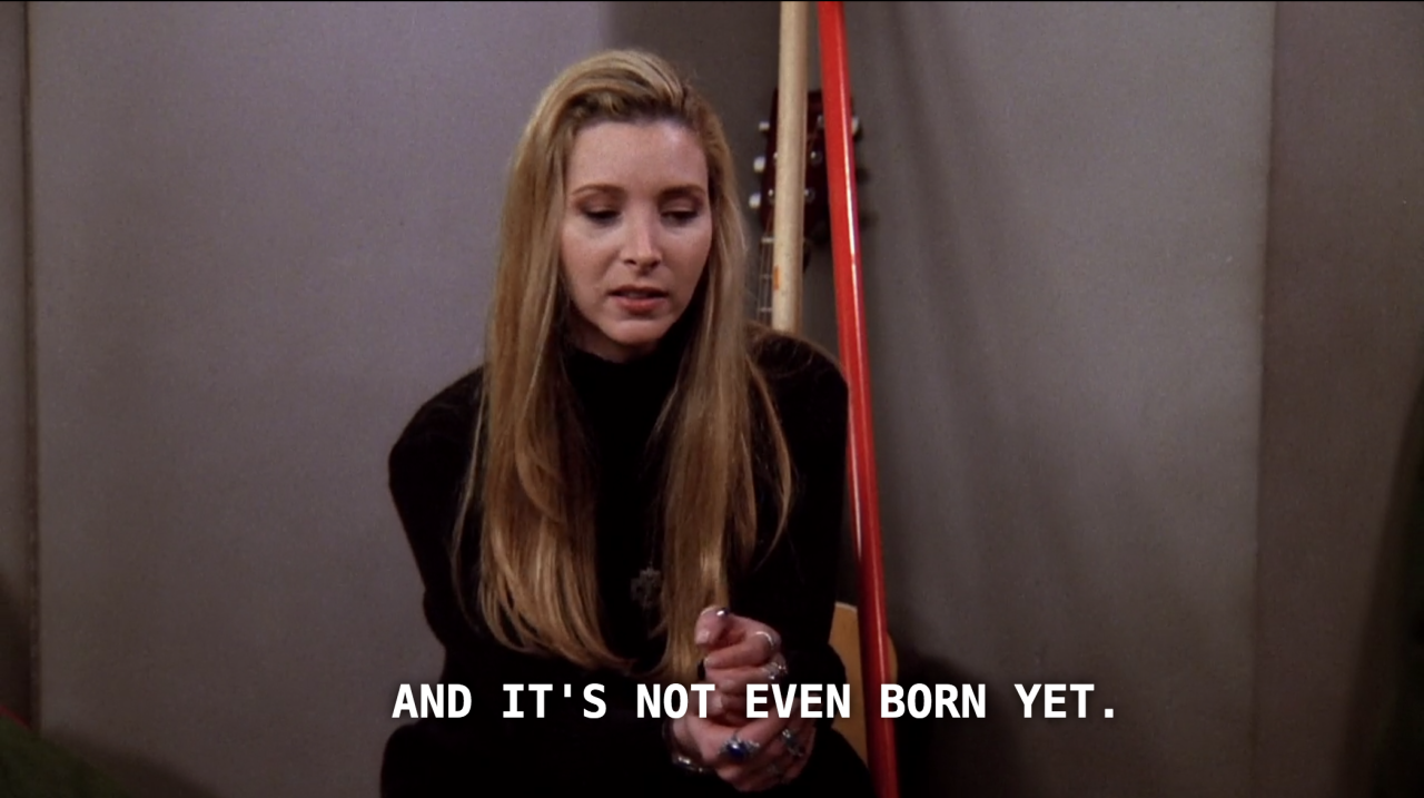 meganconqueso:s1e23: the one with the birththis scene always makes me tear up.  phoebe