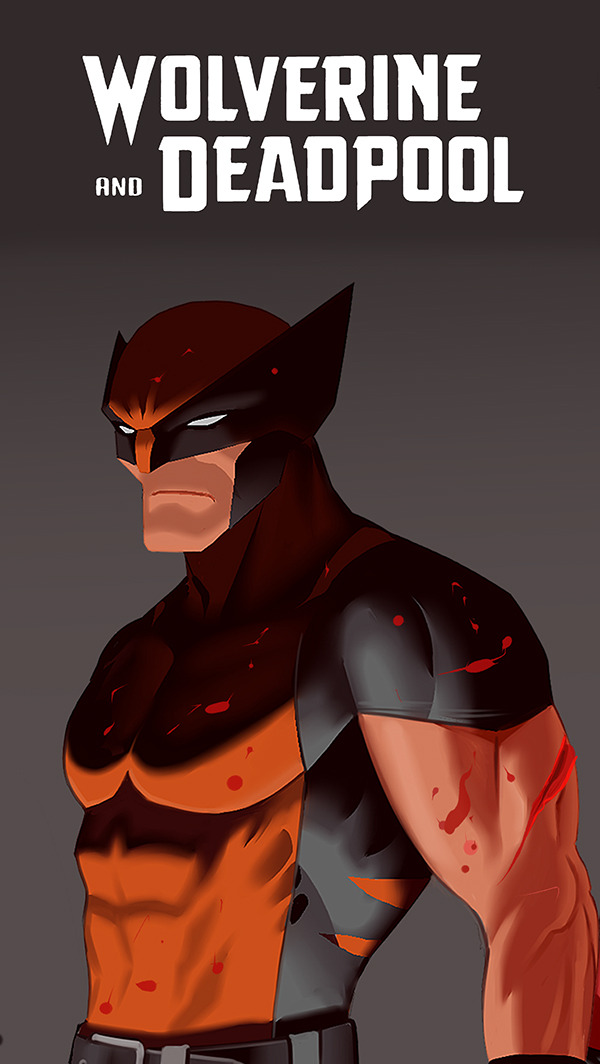 wolverineholic:  Wolverine and Deadpool by   Dan Mora  