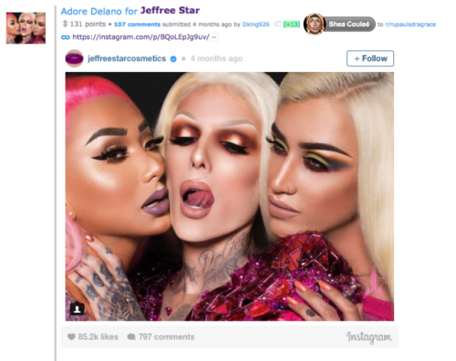 brendanthesalty:RE: everyone freaking out about Shea’s collab with AB, I hope you’re equally pressed