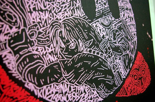 it8bit:  Kirby x The Legend of Zelda Created by OSKUNK Blog || Flickr || Faceboo