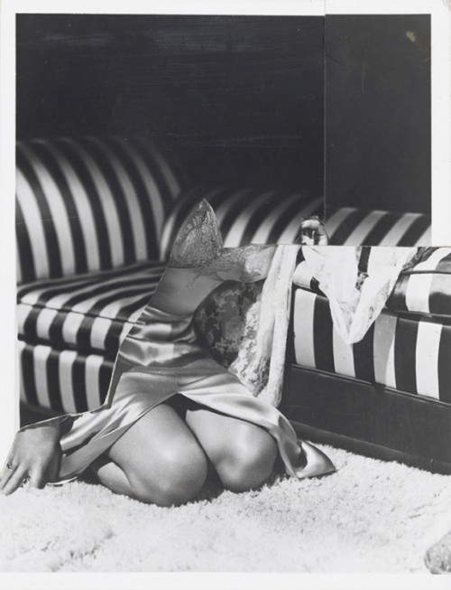 les-sources-du-nil:  John Stezaker “Couch” Collage, 1978  (Photo via theapproach.co.uk)