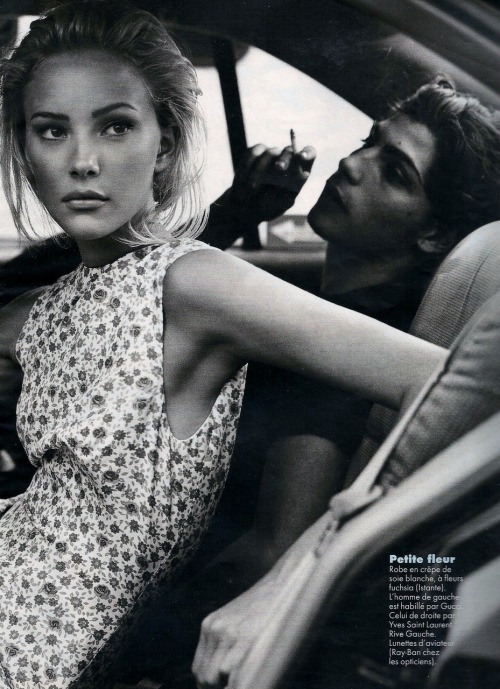 sagalofgren:  midnight-charm:  “Flirt avec les fifties” Jaime Rishar by Tiziano Magni for Elle France    Q’d xx