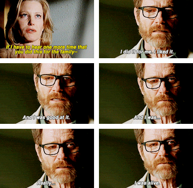 moriarty:  capnpea:  Breaking Bad except instead of a chemistry teacher Walter White