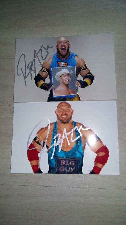 On August 15th I send an autograph request to The Big Guy Ryback (Ryan Reeves) I saw my letter also 