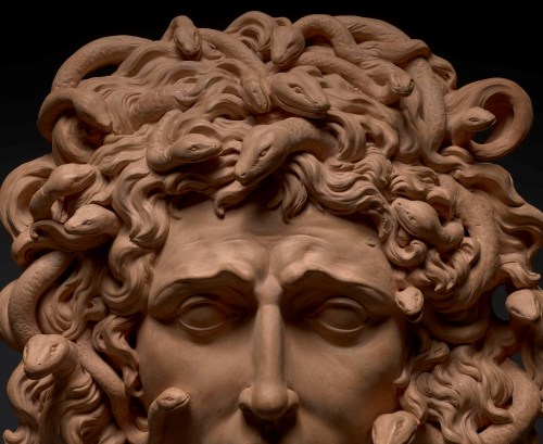 A Gorgon (Late 18th century / Terracota) Unknown Italian Sculptor