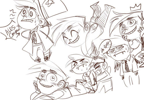 pepper-art-blog:Fairly odd parents scetches o/