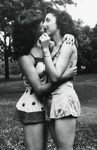 vintagegal:Affectionate Ladies c. 1900s-1980s