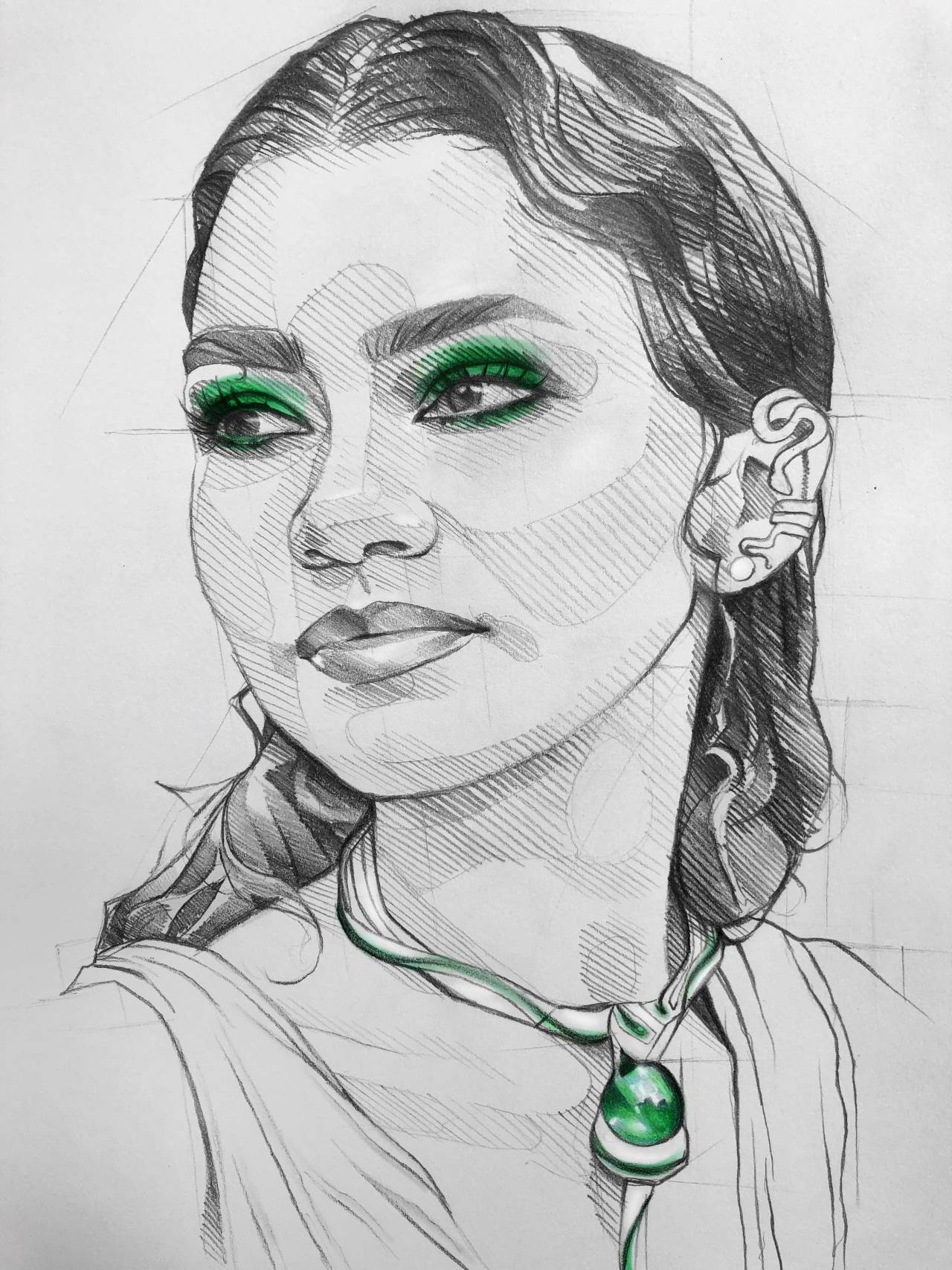 Zendaya Sketch by GemD on DeviantArt