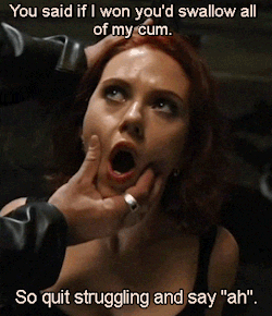 celeb-gifs-and-captions:  Scarlet Johansson