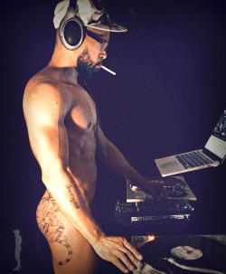 theofficialbadboyzclub:  Naked DJ 