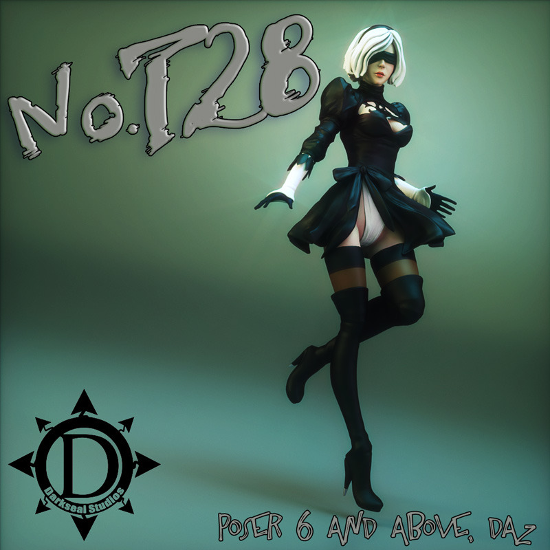 No.728 is a realistic android from a post-apocalyptic dystopian future searching