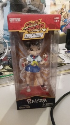 Eyzmaster: Cool New Addition To The Collection - Street Fighter Knockouts - Sakura!!