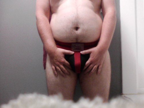 sammichcub: After-shower pics in mah nasty pig. 