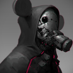 scifi-fantasy-horror:  mickey mouse by ahbiasaaja