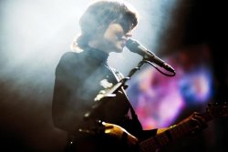 daughterfans:  Elena on stage at Rock Werchter