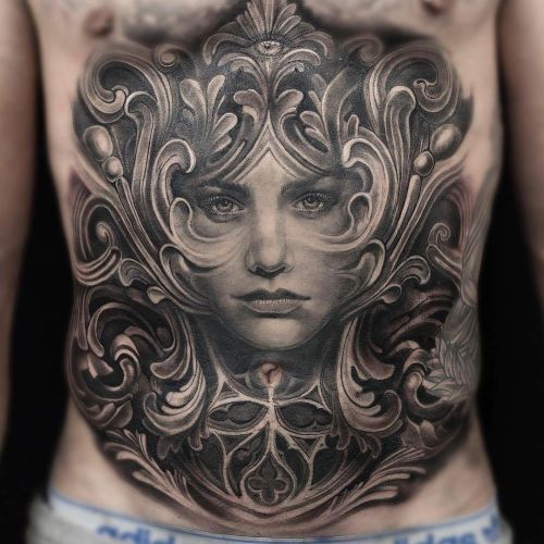 tattoosnob:  In Progress Torso tattoo by adult photos