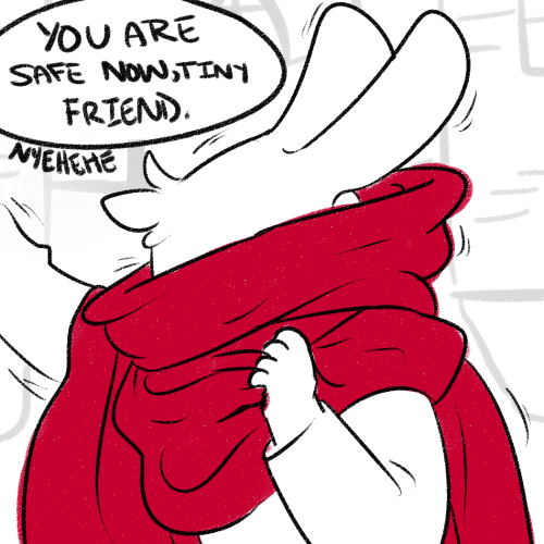 Papyrus Tends To Help Those Who Get Lost In The Static Surrounding Snowdin. Most Know Not To Venture