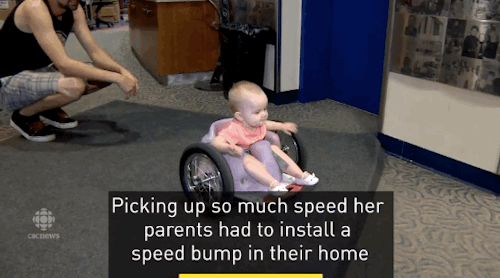 refinery29:These parents couldn’t find a wheelchair for their paralyzed daughter — so they made oneT