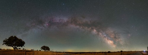  The Road and the Milky Way (NASA Astronomy Picture of the Day of June 11 of 2022) 