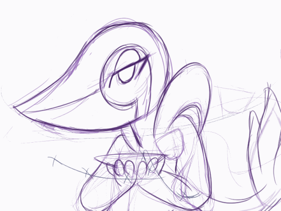 Wip animation of professor spectrum, gonna need to clean up and look at the frames