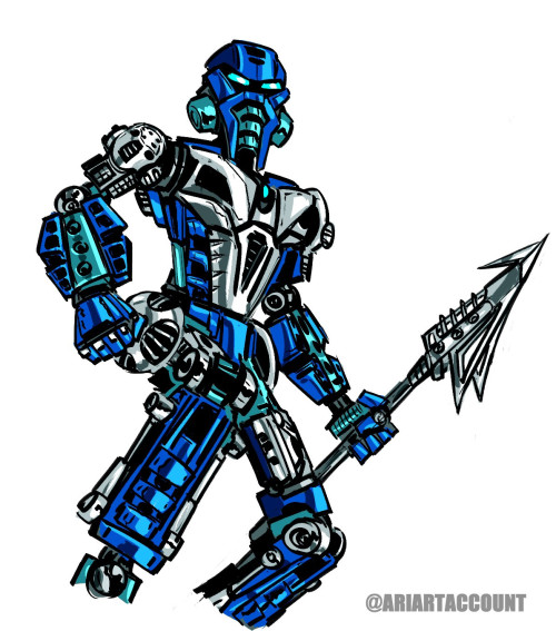 Toa Macku, based on the AO3 Fic "A Company of Toa" by Inthehouse001 #BIONICLE #LEGO #TOA