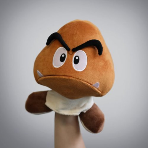 Officially licensed 2019 Goomba hand puppet.Main Blog | Twitter | Patreon | Small Findings | Source