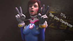 Yoshiki-Hub:  D.va The Dumpster ~~~ This Is My Attempt To Try And Use Other Cum Models