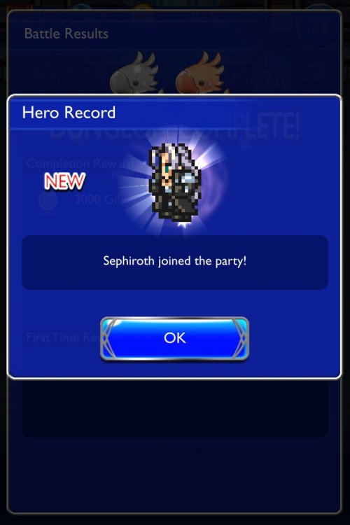Playing Final Fantasy Record Keeper and this is all I wanted TBH