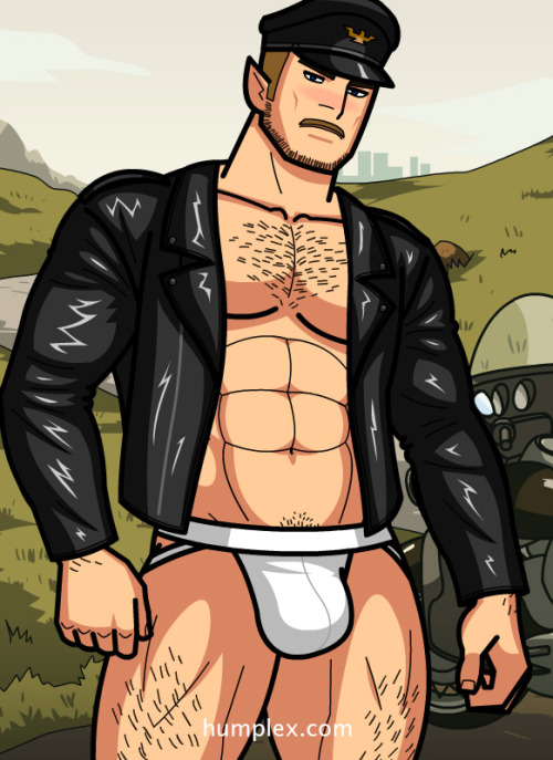 Baqeer, the Biker looks good in leather, right? ;) Buy the game!