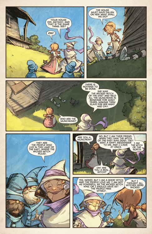 balu8:The Wonderful Wizard of Oz #1 by  Eric Shanower, Skottie Young, Jean-Francois Beaulieu and Jef