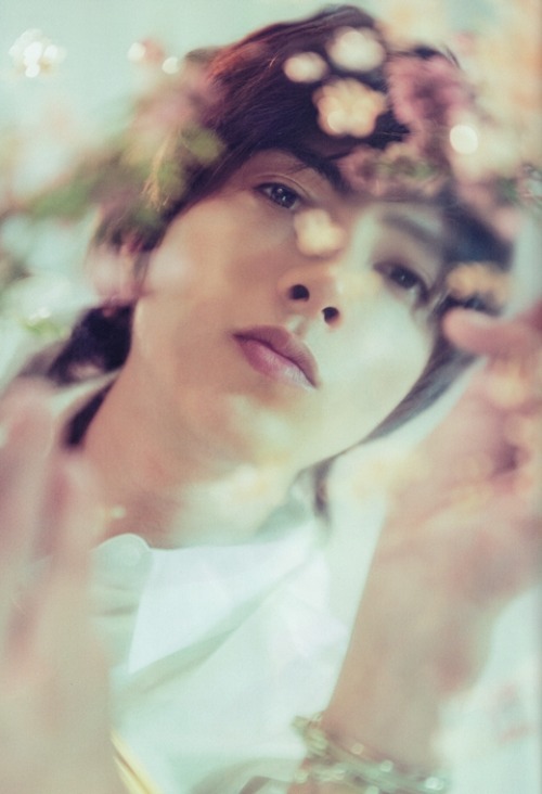 literallyadramaqueen: Tomohisa Yamashita for AJ (Japan) vol.07 2015 that gaze could start a fire bur