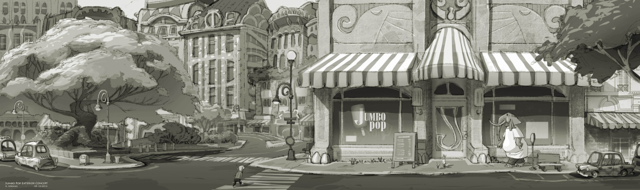 armandserrano:  Have some jumbo pop from Jumbeaux Cafe to celebrate ‪‎ZOOTOPIA‬’s