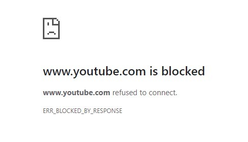 Digital death? or The big brother? or What?
No way to find out why the YT refuses to connect. This may be a result of some DDoS Attack, that the YT servers decide to block some IP segment.
This condition lasted for about 4 hours and it somehow got...