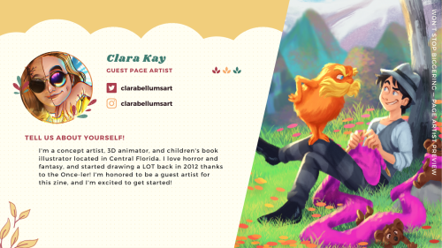 oncelerzine: CONTRIBUTOR HIGHLIGHT Next, please welcome our first guest preview 「 Clara Kay 」! We ar