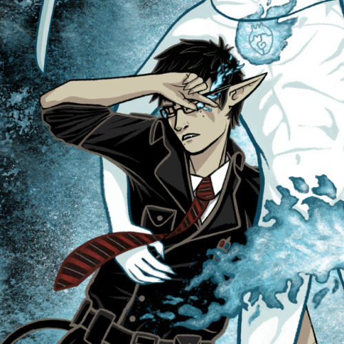 yonderbeasties:  I’m really enjoying this current arc of Blue Exorcist; watching Rin slowly ac