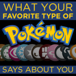 collegehumor:  What Your Favorite Type Of Pokemon Says About You [Click if you want to be judged]