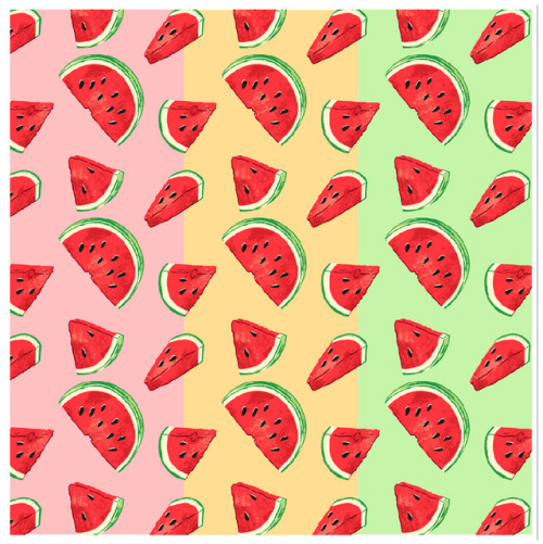 Making patterns today. Wishing I had some watermelon.