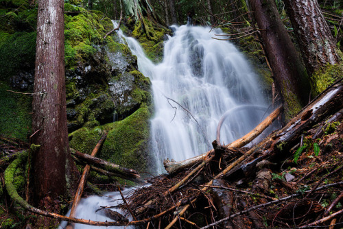 Swollen Falls by Bryn Tassell on Flickr.