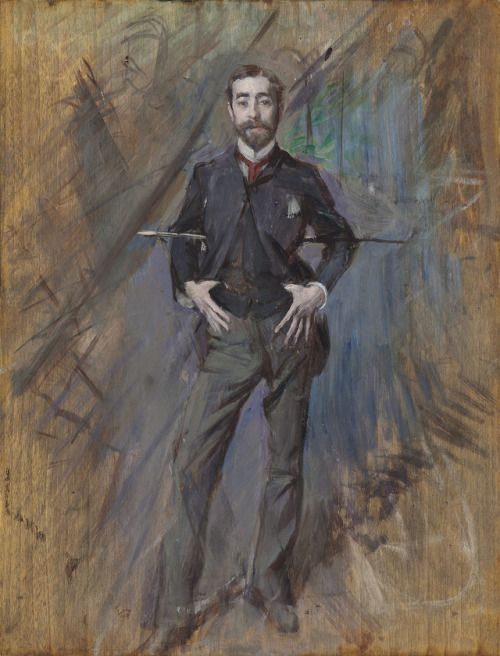 Giovanni Boldini (1842-1931)Portrait of John Singer Sargent