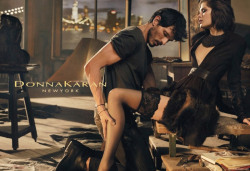 designscene:  1st Look: Catherine McNeil &amp; Andres Velencoso for Donna Karan Fall Winter 2013.14 