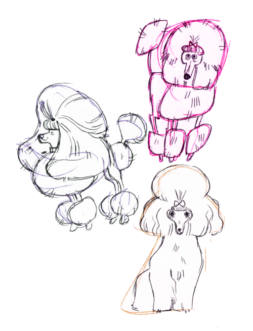 mimiadraws: Poodle doodles! 