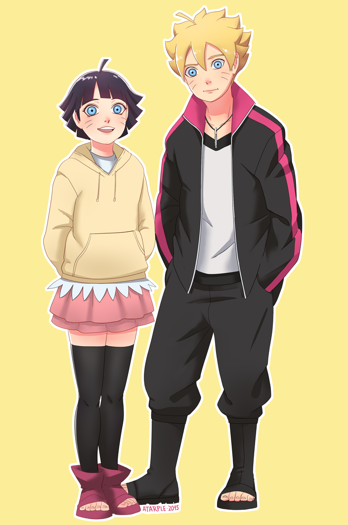 atarple:  Los hermanos Uzumaki | Uzumaki siblings 