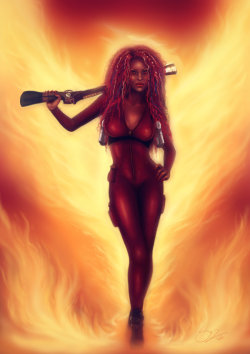 fyblackwomenart:  - Avalon - by Anathematixs