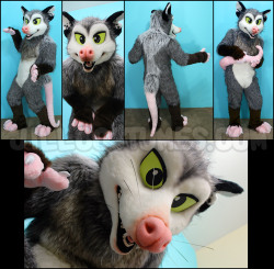cleanfurries:  fursuit-love:  A possum made