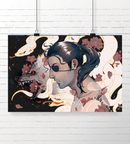 There are a few new prints in stock in my Tictail for Don’t Starve Together and Yakuza fans. ♥︎ I’m 