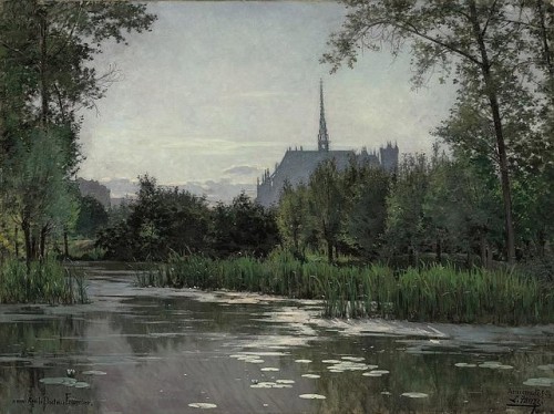 Léon Louis Antoine Tanzi (1846–1913)Cathédrale Notre-Dame d'Amiens, 1895